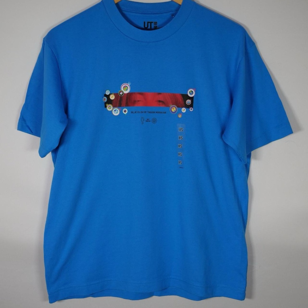 NWT Uniqlo Billie Eillish x Takashi Murakami Eyes Tee